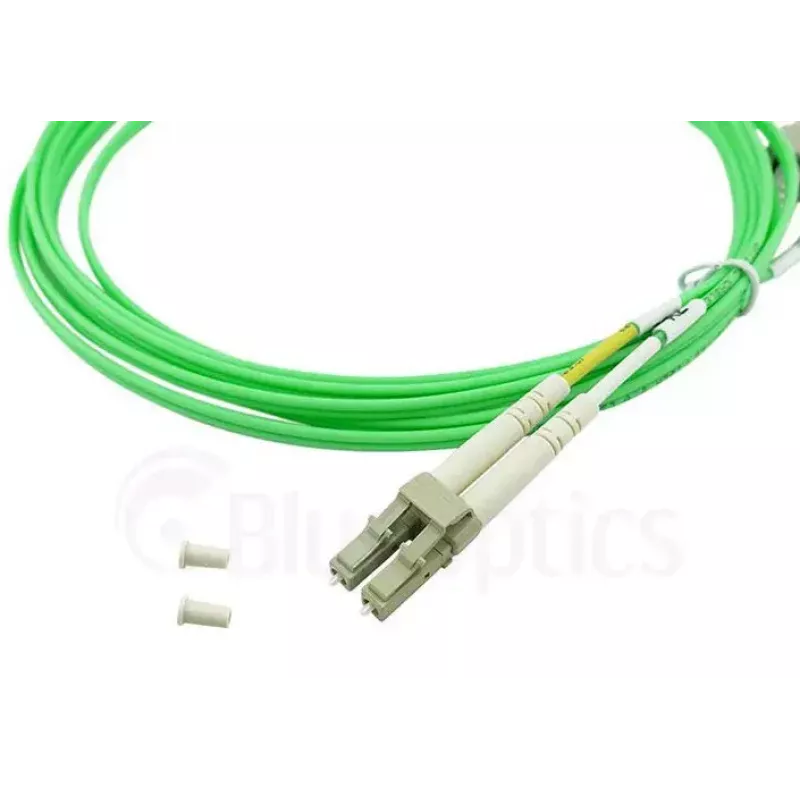 Optiskās šķiedras kabelis BlueOptics SFP3133GU2MK LC ST OM5 2 m laima