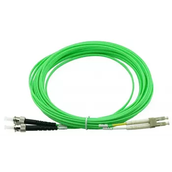 Optiskās šķiedras kabelis BlueOptics SFP3133GU2MK LC ST OM5 2 m laima
