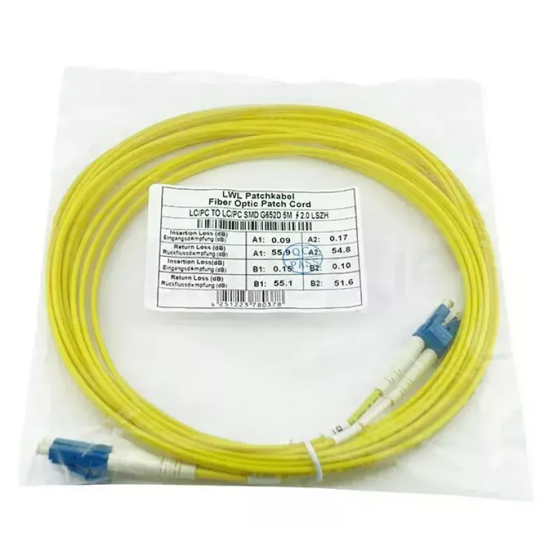 BlueOptics CAB-SMF-LC-LC-1-BO InfiniBand optiskās šķiedras kabelis 1 m LC/APC