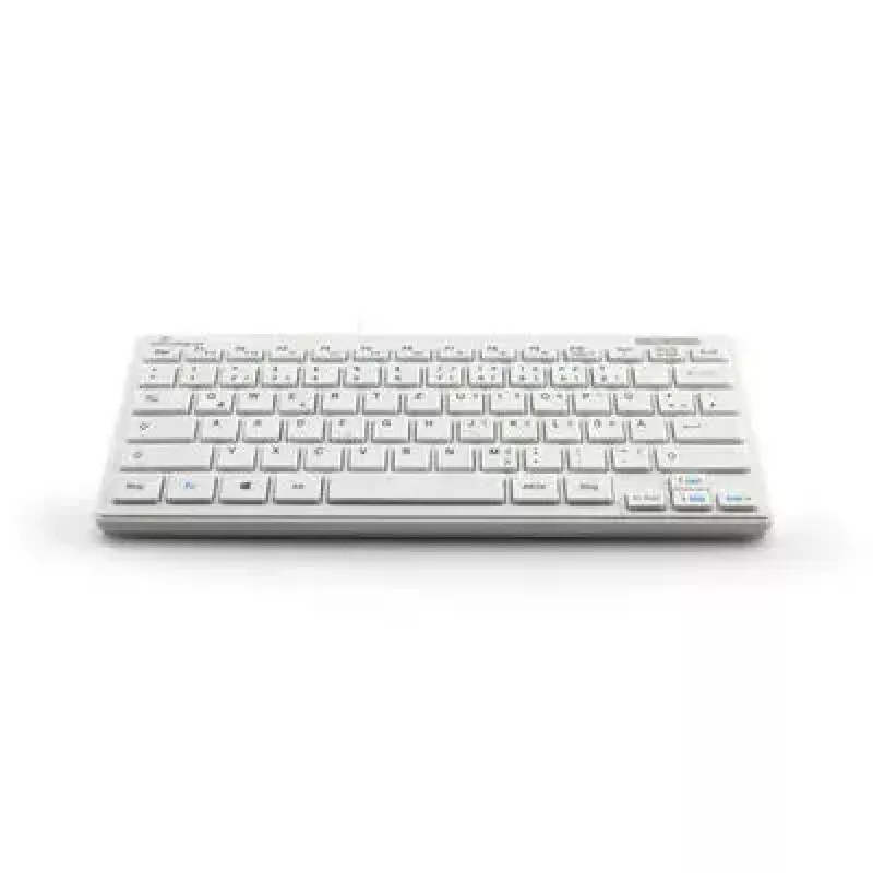 Klaviatūra MediaRange MROS113 Office USB QWERTZ vācu valoda balta