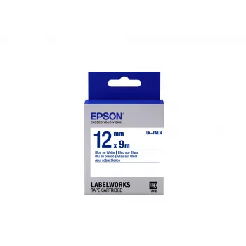 Epson Label Cartridge Standard LK-4WLN Zila/Balta 12mm (9m)