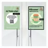 Avery Window Stickers pašlīmējošās printera uzlīmes A5 Baltas 10 gab.
