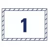 Avery Window Stickers pašlīmējošās printera uzlīmes A5 Baltas 10 gab.