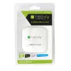 Techly USB 3.0 Super Speed Hub 4 Portu Balts IUSB3-HUB4-WH, USB 3.2 Gen 1 (3.1 Gen 1) Type-A, 5000 Mbit/s, Balts, 0.8 m, CE, RoHS, USB 2.0 USB 1.1