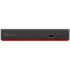 Dokstacija Lenovo ThinkPad Universal Thunderbolt 4 vadu savienojuma melna