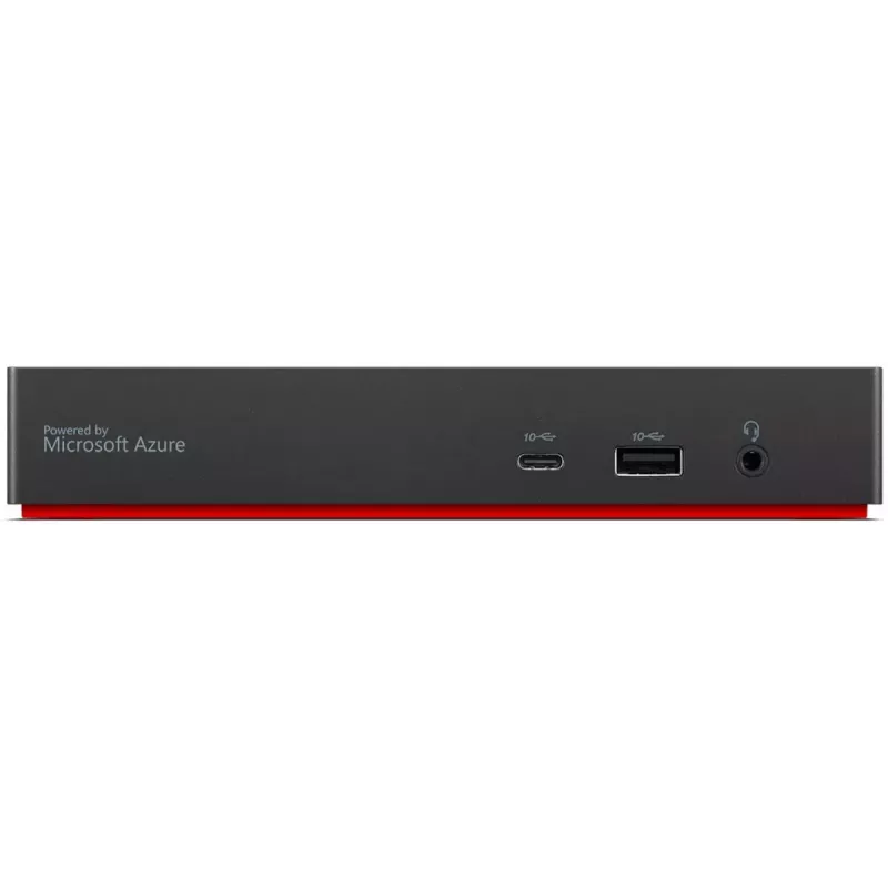 Dokstacija Lenovo ThinkPad Universal Thunderbolt 4 vadu savienojuma melna
