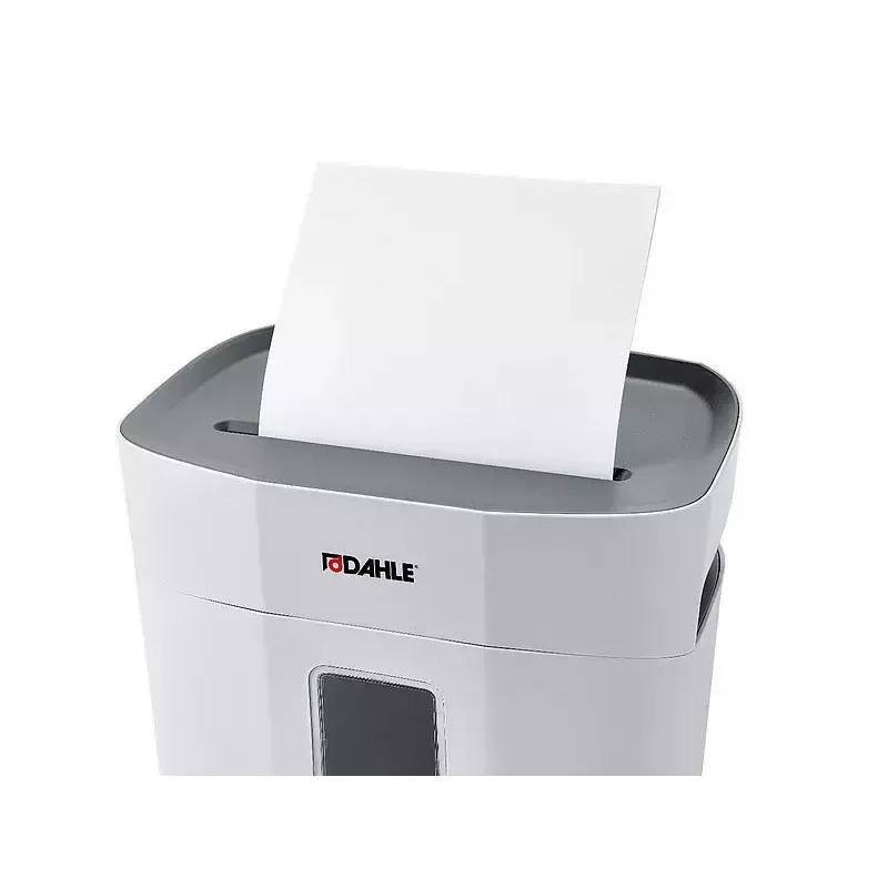 Papīra smalcinātājs Dahle PS 140 šķērsgriezuma smalcināšana 65 dB melns pelēks