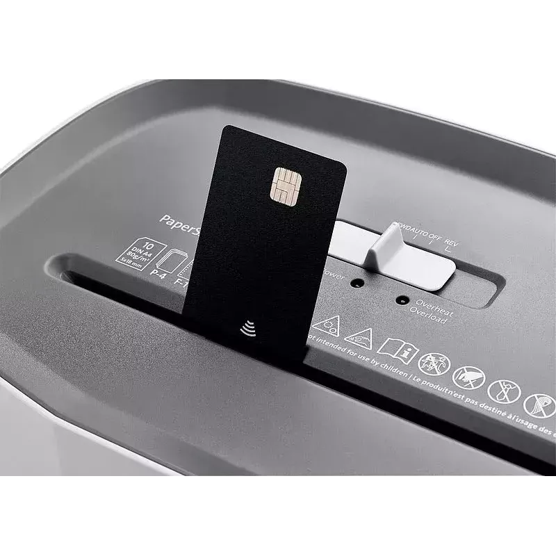 Papīra smalcinātājs Dahle PS 140 šķērsgriezuma smalcināšana 65 dB melns pelēks