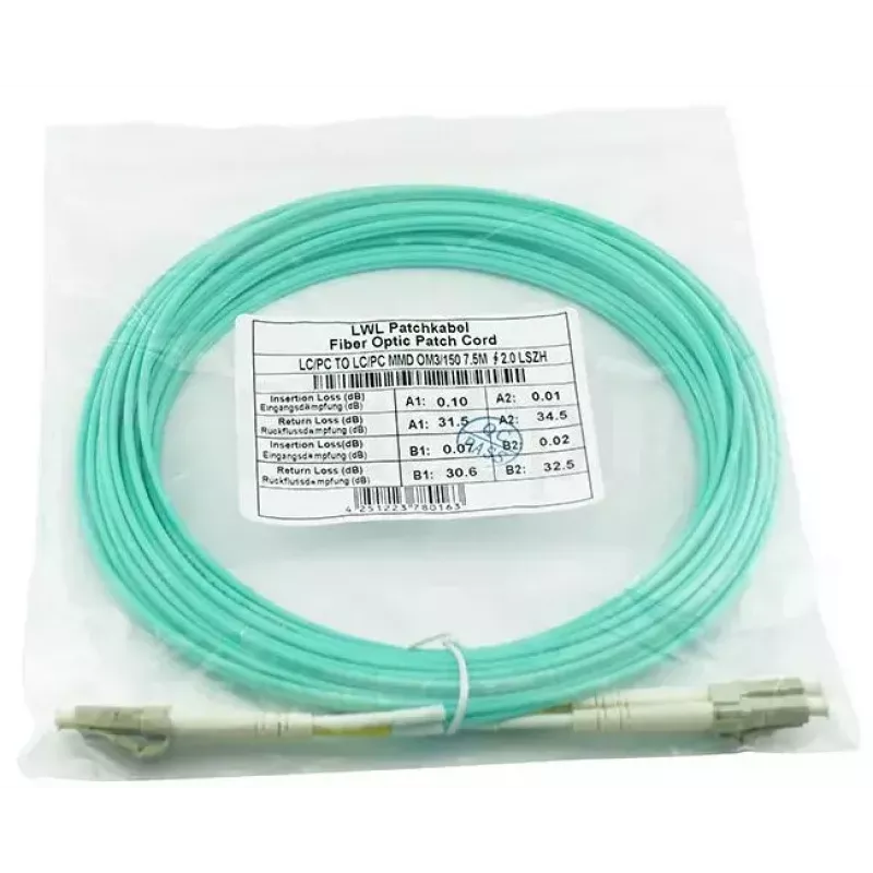 InfiniBand optiskās šķiedras kabelis BlueOptics 050502K512000010M 10 m 2x LC LC/APC