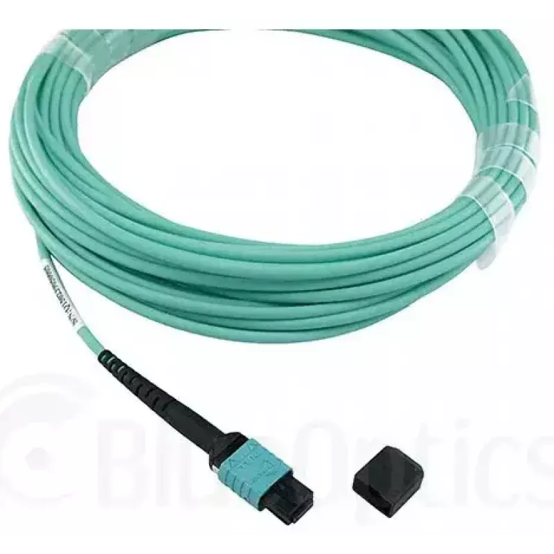 BlueOptics CBL-MPO12-4LC-OM3-7M-BO MPO-4xLC OM3 optiskās šķiedras savienojuma kabelis ar atzariem, MPO/UPC, 4x duplex LC/UPC, 7,5 m