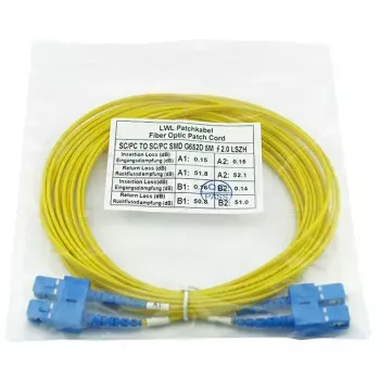 BlueOptics SFP3232BU15MK InfiniBand optiskās šķiedras kabelis 15 m SC