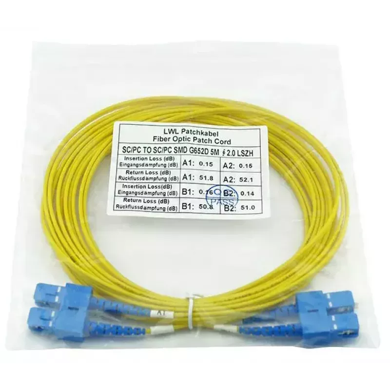 BlueOptics SFP3232BU15MK InfiniBand optiskās šķiedras kabelis 15 m SC