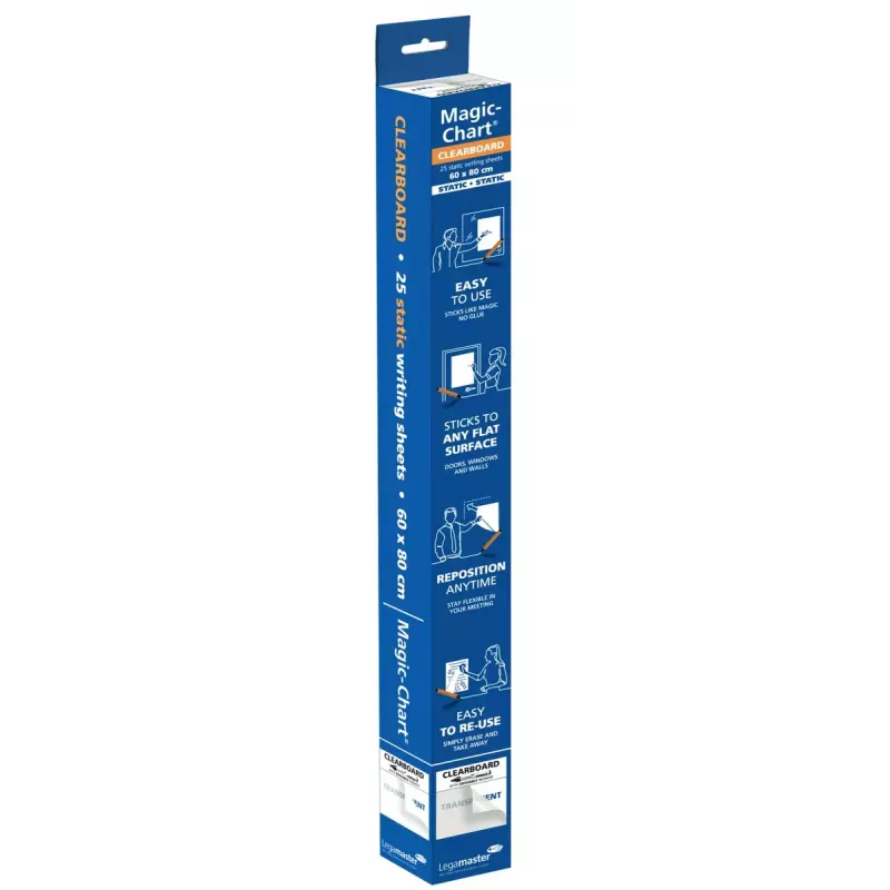 Clearboard Foil Legamaster Magic-Chart 60x80cm