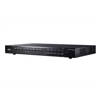 ATEN 7 x 3 prezentāciju pārslēgs, HDMI, metāls, melns, 60 Hz, 1080p, 1920 x 1200 pikseļi
