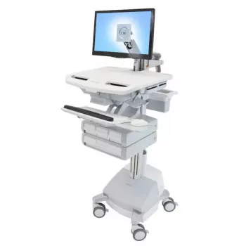 Multimediju ratiņi Ergotron StyleView Alumīnija pelēks Balts