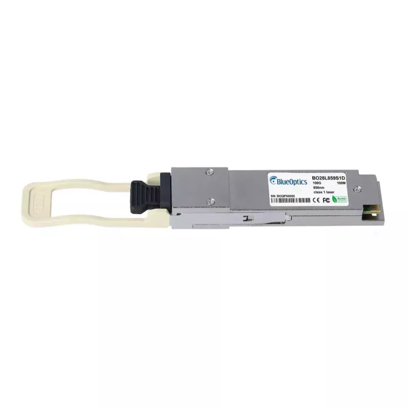 Šķiedru optikas raiduztvērēja modulis BlueOptics PAN-QSFP28-100GBASE-BIDI-BO QSFP28 MPO MTP