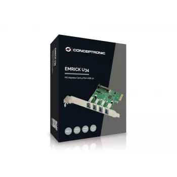 Conceptronic EMRICK02G saskarnes kartes/adapteris Iekšējs USB 3.2 Gen 1 (3.1 Gen 1)