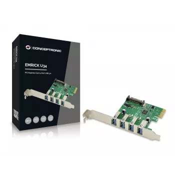 Conceptronic EMRICK02G saskarnes kartes/adapteris Iekšējs USB 3.2 Gen 1 (3.1 Gen 1)