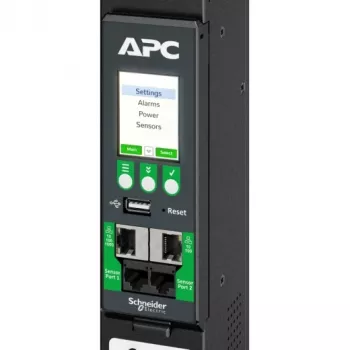APC NetShelter Rack PDU Advanced, mērīta ligzda, 3PH, 22.1kW 400V 32A vai 17.3kW 415V 30A, 48 ligzdas, IEC309