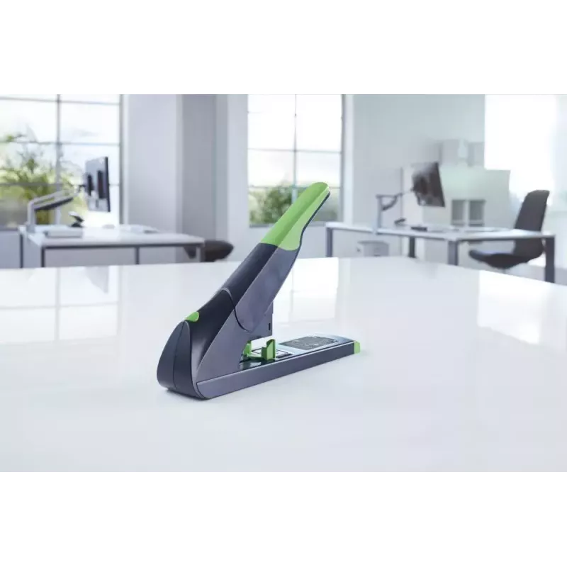 Skavotājs Novus B 56 re+new Melns Zaļš 200 lokšņu ietilpība