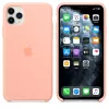 Silikona maciņš Apple iPhone 11 Pro Max Greipfrūts