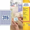 Pašlīmējošā uzlīme aplis Avery L6019REV-25