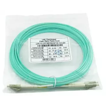 BlueOptics BK839A InfiniBand optiskais kabelis 2 m LC Aqua OM3