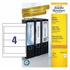 Pašlīmējošā etiķete Avery L4761-100 Noapaļots taisnstūris