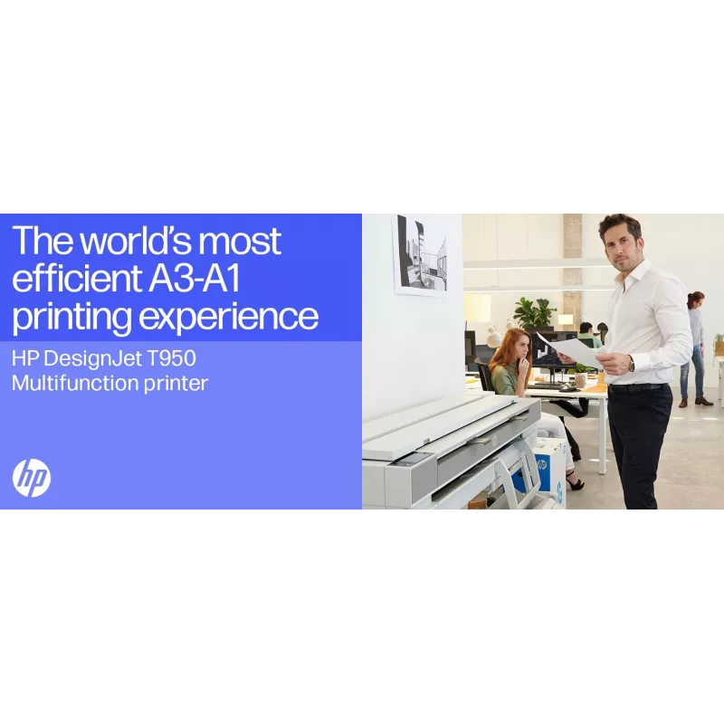 Multifunkciju printeris HP Designjet T950 36 collu termiskā tintes strūklas 2400 x 1200 DPI
