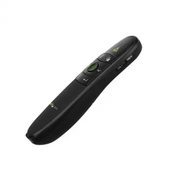 StarTech.com bezvadu prezentāciju tālvadība ar zaļo lāzera rādītāju – 90 pēdas (27 m)