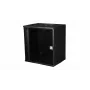 Equip Eco Mount 19 inch skapis, 12U, 540X400MM, RAL9005 melns