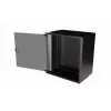 Equip Eco Mount 19 inch skapis, 12U, 540X400MM, RAL9005 melns
