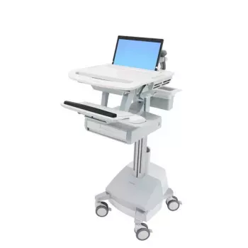 Multivides ratiņi Ergotron StyleView alumīnija pelēks balts