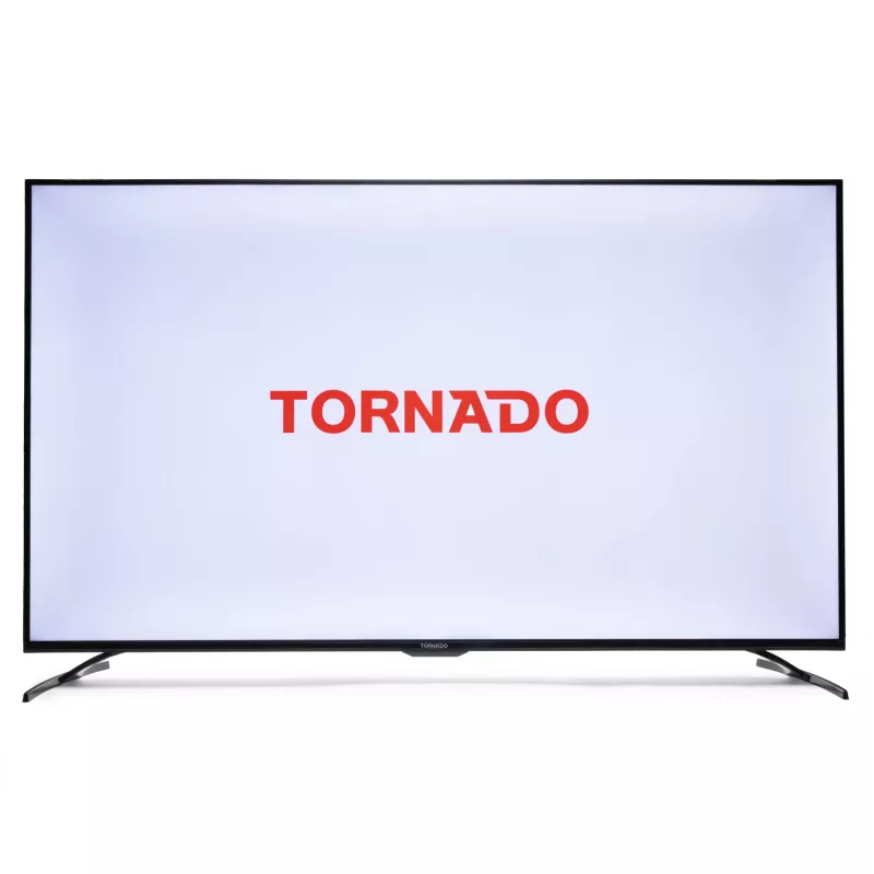TORNADO 55UA3400X | 55” Bezrāmju 4K UHD Google TV ar HDR10 un HLG