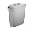 Atkritumu konteiners Durable 1800503050 Taisnstūrveida Plastmasas Pelēks Platums 590 mm Dziļums 282 mm Augstums 600 mm