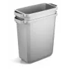 Atkritumu konteiners Durable 1800503050 Taisnstūrveida Plastmasas Pelēks Platums 590 mm Dziļums 282 mm Augstums 600 mm