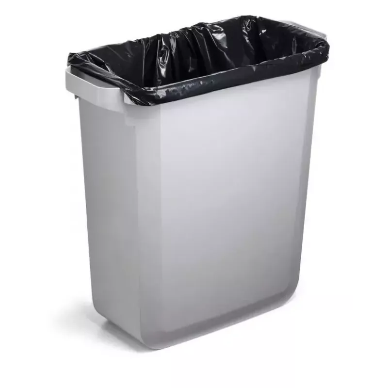Atkritumu konteiners Durable 1800503050 Taisnstūrveida Plastmasas Pelēks Platums 590 mm Dziļums 282 mm Augstums 600 mm
