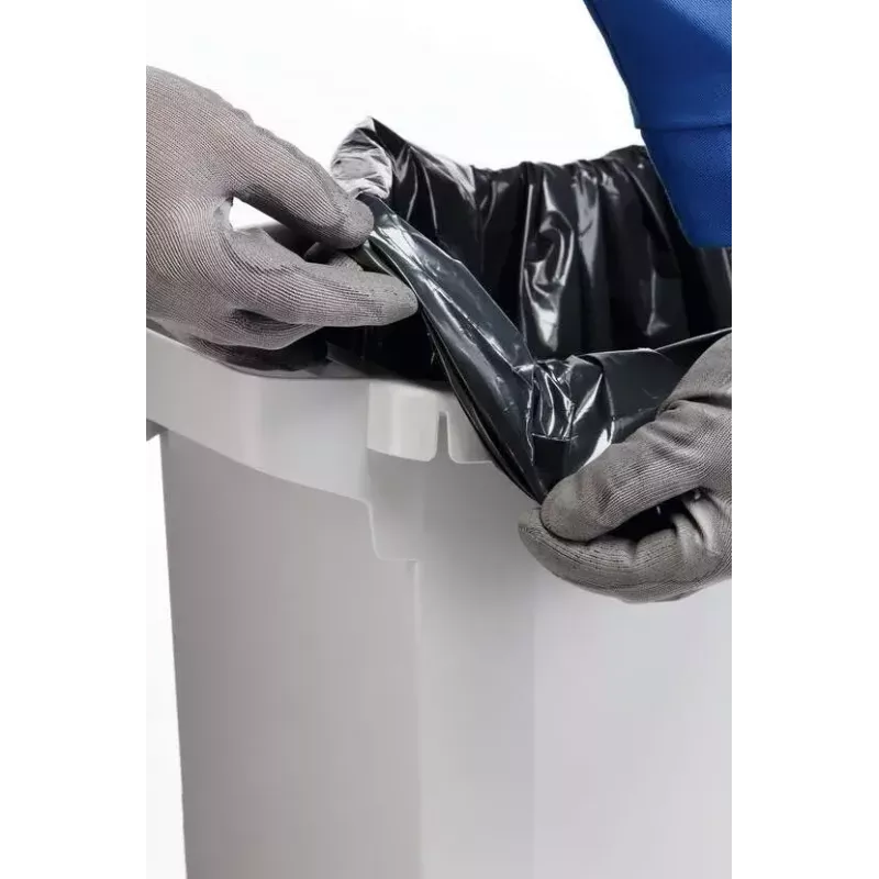 Atkritumu konteiners Durable 1800503050 Taisnstūrveida Plastmasas Pelēks Platums 590 mm Dziļums 282 mm Augstums 600 mm