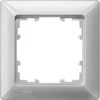 Siemens 5TG25513 sienas rāmis/slēdža vāciņš Alumīnijs