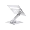 Conceptronic DONN27G, klēpjdatora statīvs, sudraba krāsa, alumīnijs, 360°, USB 3.2 Gen 1 (3.1 Gen 1) Type-C, 5000 Mbit/s