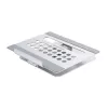 Conceptronic DONN27G, klēpjdatora statīvs, sudraba krāsa, alumīnijs, 360°, USB 3.2 Gen 1 (3.1 Gen 1) Type-C, 5000 Mbit/s