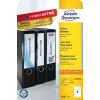 Pašlīmējošā etiķete Avery L4761-25 Noapaļots taisnstūris