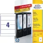 Pašlīmējošā etiķete Avery L4761-25 Noapaļots taisnstūris