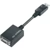 Techly DisplayPort DP uz VGA adapteris M F IADAP DSP-250, 0,07 m, DisplayPort, 2 x VGA (D-Sub), vīr., siev., 1920 x 1200 pikseļi