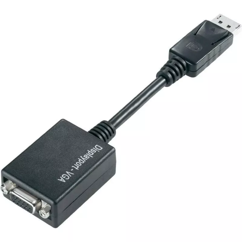 Techly DisplayPort DP uz VGA adapteris M F IADAP DSP-250, 0,07 m, DisplayPort, 2 x VGA (D-Sub), vīr., siev., 1920 x 1200 pikseļi