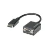 Techly DisplayPort DP uz VGA adapteris M F IADAP DSP-250, 0,07 m, DisplayPort, 2 x VGA (D-Sub), vīr., siev., 1920 x 1200 pikseļi