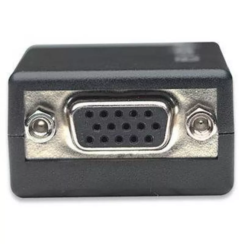 Techly DisplayPort DP uz VGA adapteris M F IADAP DSP-250, 0,07 m, DisplayPort, 2 x VGA (D-Sub), vīr., siev., 1920 x 1200 pikseļi