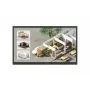 LG CreateBoard standarta interaktīvā tāfele 190.5 cm (75 collas) 3840 x 2160 pikseļi skārienjūtīgs ekrāns melns