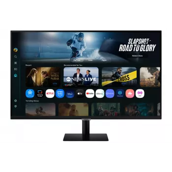 Samsung M7 M70F datora monitors 81,3 cm (32 collas) 3840 x 2160 pikseļi 4K Ultra HD LED melns
