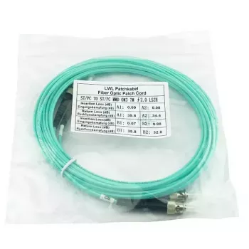 BlueOptics SFP3333EU10MK InfiniBand optiskās šķiedras kabelis 10 m ST Aqua